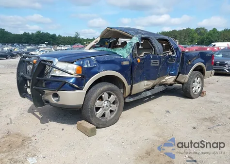 2008 Ford F150 Lariat из США, поврежденный, VIN 1FTPW14V68FB71403